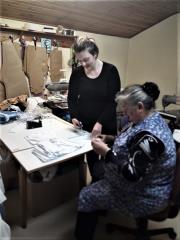 Tinica Pesek in Tadeja Golob iz Dražencev